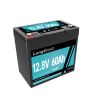 Paket Baterai Lithium Ion Isi Ulang 12.8V 60Ah yang Dapat Disesuaikan, Material LiFePO4, Merek ATing Model AT-1260, 2000 Siklus