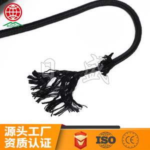 Rosheng Double-Braided Hammock Rope 6mm Black High Strength PE Rope For Outdoor Use - Product Image 2