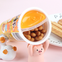 Gros mingzhi enfants populaire tasse biscuits avec des chocolats 50g