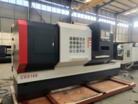 Tour CNC CK6166 à grande portée et haute rigidité pour l'usine de fabrication d'arbres en acier