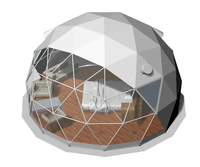 Dôme de glamping 4 saisons, dôme de jardin, dôme de luxe pour hôtel, tente dôme