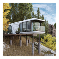 Prix de gros Maison mobile de luxe Etong Maison/hôtel/maison Capsule spatiale en aluminium Hôtel