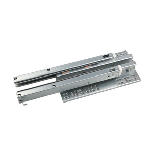 Zuogang Three-Section Damping <b>Drawer</b> <b>Slide</b> 36 In Cold-Rolled Steel Silent Soft Closing Furniture <b>Drawer</b> Rail - Product Image 5