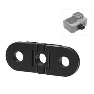 Camera Metal Replacement Base Folding Tripod Adapter Replacement for GoPro HERO9/8/Max Cameras