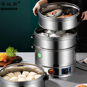 Máquina de vapor para bollos Dimsum de 40cm, 47cm y 52cm, éxito de ventas de WINNERS - Product Image 3