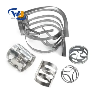 WOJUN Stainless Steel metal 304 304L 316 316L IMTP Rectangular intalox saddle ring packing