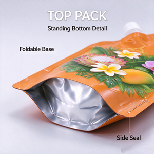 Custom OEM Low MOQ Spout Pouch with Handle for Household Home <b>Care</b> Cleaner Small Business Refill Liquid <b>Packaging</b> - Product Image 5