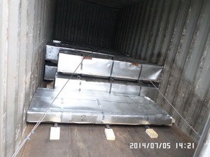 Kẽm tráng tấm thép tấm lợp cắt & Hàn dịch vụ ISO9001 chứng nhận EB thép thương hiệu 0.11-2.0mm Độ dày - Product Image 6