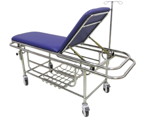 Troli Ranjang Darurat Rumah Sakit Ambulans Unit Gawat Darurat untuk Pemindahan Pasien - Product Image 1