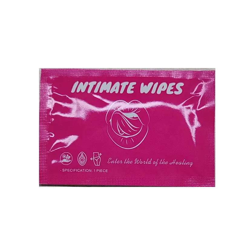 Ph Balanced Herbs Based Individually Wrapped Flushable Feminine Cleansing Wipes