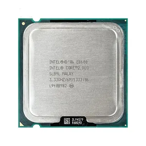 इंटेल कोर 2 डुओ E8600 के लिए 3.3 GHz दोहरे कोर सीपीयू प्रोसेसर 6M 65W 1333 एलजीए 775
