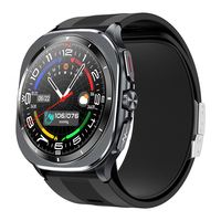 Montre connectée TK65 pour la santé avec pompe à air, écran AMOLED 1,43 pouces, suivi du sommeil, SOS, ECG, tracker d'activité, montre connectée pour personnes âgées