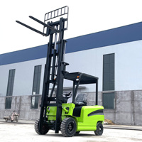 Forklift Listrik Tenaga Baru Buatan China, Forklift Robotik Kendali Jarak Jauh, Dilengkapi Motor Bertenaga dengan Aksesori Tambahan