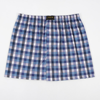 Shorts de plage pour hommes, imprimés à carreaux, respirants, écologiques, 100% polyester