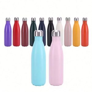 ขวดน้ำสุญญากาศทรงโคลาขนาด 17 ออนซ์ พร้อมฝาโลหะกันรั่วและเชือกหิ้ว - Product Image 6