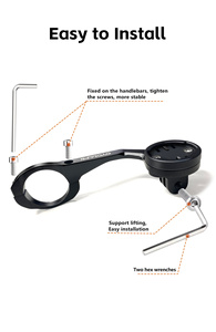 <span class=keywords><strong>Support</strong></span> d'ordinateur de vélo en alliage d'aluminium CYCLAMI pour <span class=keywords><strong>Garmin</strong></span> Edge XOSS IGPSPORT vélo <span class=keywords><strong>GPS</strong></span> <span class=keywords><strong>support</strong></span> réglable accessoires de vélo - Product Image 6