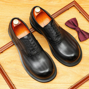 Zapatos casuales retro personalizados para hombre, zapatos formales de punta, zapatos casuales de otoño, venta directa de fábrica - Product Image 6