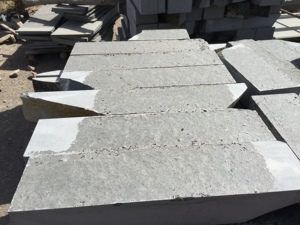 Lát Đá Bậc Thềm Tự Nhiên Không Đều Lát Đá Bazan Gỉ Màu Xám Cho Sân Vườn Công Viên Lối Đi Lối Đi - Product Image 3