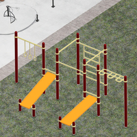 Barres de traction en acier pour salle de sport en plein air pour adultes Équipement d'exercice pour la maison ou le parc Équipement de fitness en plein air