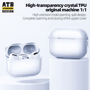 Funda Protectora de Silicona de la Mejor Calidad ATB, Funda Transparente para Auriculares para Airpod - Product Image 4