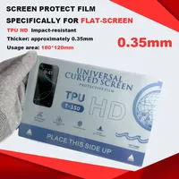 Película Protectora de Pantalla Específica para Pantallas Planas, TPU EPU HD Mate, Engrosada, Resistente a Impactos, Flexible