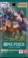 100% Original Sellado OPCG Japonés OP08 Edición Dos Leyendas Caja de Coleccionista Rara Juego de Mesa de Anime Juego de Cartas Portátil Serie