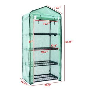 <span class=keywords><strong>Serre</strong></span> portable d'extérieur bien conçue, transparente, imperméable, <span class=keywords><strong>mini</strong></span>-<span class=keywords><strong>serre</strong></span> avec support à 3 couches - Product Image 5