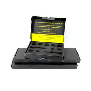 Boîte d'expédition en carton ondulé durable avec logo personnalisé imprimé de haute qualité, emballage pour pièces automobiles, avec insert en mousse - Product Image 1