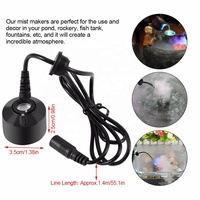 Humidificateur d'air ultrasonique, brumisateur, atomiseur pour fontaine d'eau, purificateur d'air ambiant, diffuseur extérieur, outil 24V, livraison directe