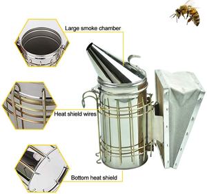 Kit de Herramientas de Apicultura de 10 Piezas para Apicultor, Suministros Necesarios para Colmenas de <span class=keywords><strong>Abejas</strong></span>, Ahumador de Colmenas, Cepillo, Elevador de Gancho en J, Alimentador de Agua - Product Image 4