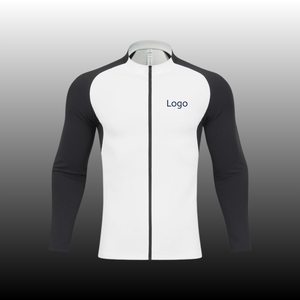 Maillot de cyclisme pour homme à coupe classique imprimé, tissu Spandex/Nylon, séchage rapide, respirant, léger, fermeture éclair intégrale pour le cyclisme sur route - Product Image 1