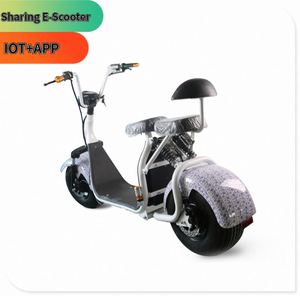 新款Citycoco电气1000w超能力电动滑板车25千米/h两辆大轮滑板车电动特价男士 - Product Image 5