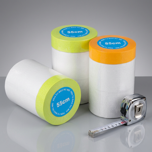 Muestra Gratuita de Película Protectora de Pintura para Automóviles, Cinta de Enmascarar Pre-Adhesiva para Pintar Automóviles y Casas - Product Image 1