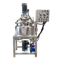Usine de fabrication de savon liquide DZJX 500L/heure, mélangeur à palettes 200-5000L avec moteur pour la production de crème/shampooing