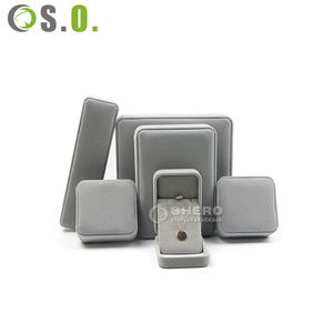 Cajas de Regalo de Terciopelo para Joyería, con Logotipo, para Anillos, Aretes, Pulseras y Collares, Personalizadas OEM ODM de Alta Calidad - Product Image 6