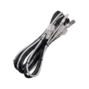 สายไฟอุตสาหกรรมแบบกำหนดเอง 2x7P พร้อมสายแปลง RJ45 สำหรับตู้ PLC ติดตั้งแบบคงที่ หุ้มด้วย PVC - Product Image 1