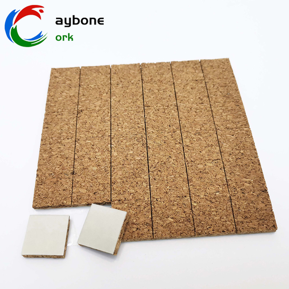 Customized Size Pads separator cork Industry Eco Glass Pads Cork Pads Cork Cushion Separator For Glass Protector