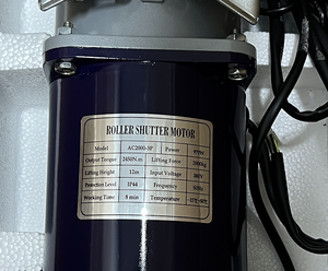 Ensemble complet AC-2000KG 380V Moteur de <span class=keywords><strong>volet</strong></span> <span class=keywords><strong>roulant</strong></span> à fil de cuivre avec télécommande, moteur de porte de <span class=keywords><strong>volet</strong></span> <span class=keywords><strong>roulant</strong></span>, <span class=keywords><strong>alimentation</strong></span> : 180-1000W - Product Image 2