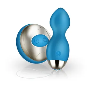 12 Frequentie Nieuw Ontwerp Vibrator Volwassen Vrouwelijke Vagina Siliconen Seksspeeltje Blauw G Spot Vibrator