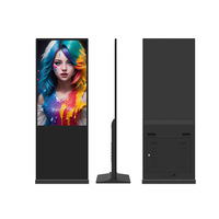 Kiosco Publicitario Vertical de 49 Pulgadas para Interiores, con Pantalla LCD Android en Modo Retrato, Reproductor de Anuncios, con Certificación CE