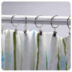 <span class=keywords><strong>Rideau</strong></span> <span class=keywords><strong>tringle</strong></span> romaine anneau métallique clip crochet <span class=keywords><strong>rideau</strong></span> anneau accessoire <span class=keywords><strong>rideau</strong></span> de douche accessoire anneau clip - Product Image 3