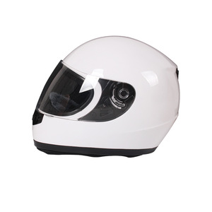Casque de moto blanc en ABS et PC, casque de protection pour le cyclisme et les services de sécurité - Product Image 1