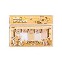 Marque-pages autocollants mignons en forme d'animaux, bloc-notes, notes adhésives, signets de page, onglets autocollants, fournitures de bureau et scolaires
