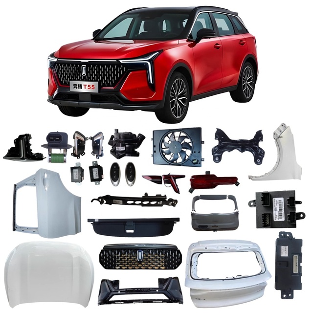 Original OEM Wheel Brake Pads Headlight Water Pump air Filter Auto Parts Accessories Para Faw Bestune T55 2023 2024 2025