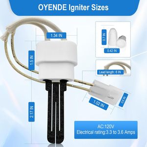 Encendedor 77707-0054, kit de encendedor para calentador de piscina compatible con Pentair Sta-Rite Max-E-Therm MasterTemp 200/250/300/400 para piscinas y spas - Product Image 5