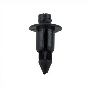 Clip de fixation pour moto Toyota Suzuki Yamaha, trou de 6 mm, plastique noir, pièce de rechange JC-1314 - Product Image 1