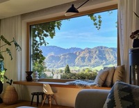 Ventanas de Aluminio Modernas y Económicas con Marco Fijo, Perfiles de Bajo Perfil con Recubrimiento en Polvo, Aislamiento Térmico, Personalizables para Villas