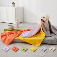 Couverture de couchage en polaire douce et chaude pour animaux de compagnie, tapis de lit, coussin pour chiens, chats et chiots, fournitures et équipement d'automne et d'hiver, vente en gros, OEM personnalisé