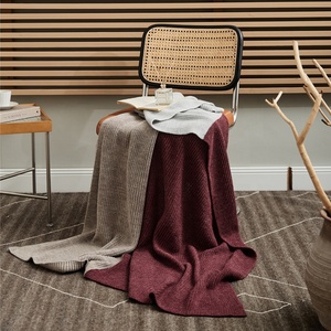 MLD Chăn Chắp Vá Cao Cấp Chăn Dệt Kim Pha Len Phong Cách Hiện Đại Cho Sofa Trang Trí Nhà Cửa - Product Image 5