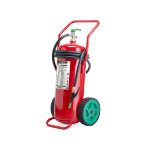 Extincteur à poudre sèche sur roues Green Wave GW50P de haute qualité, 50 litres, en aluminium, certifié EN 3/EN 1866, directement de l'usine - Product Image 1